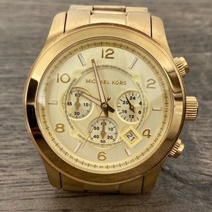 Michael Kors oversized runway watch